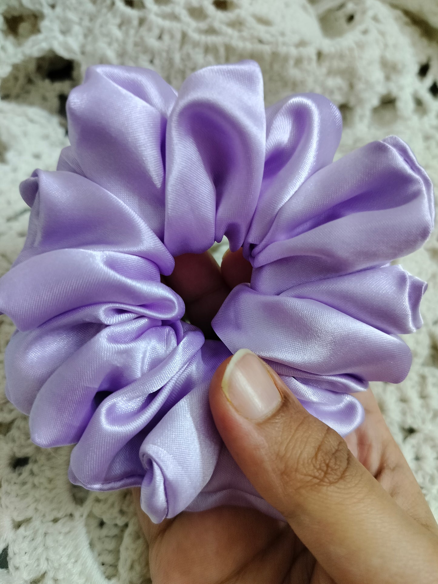 Pale Purple Scrunchie