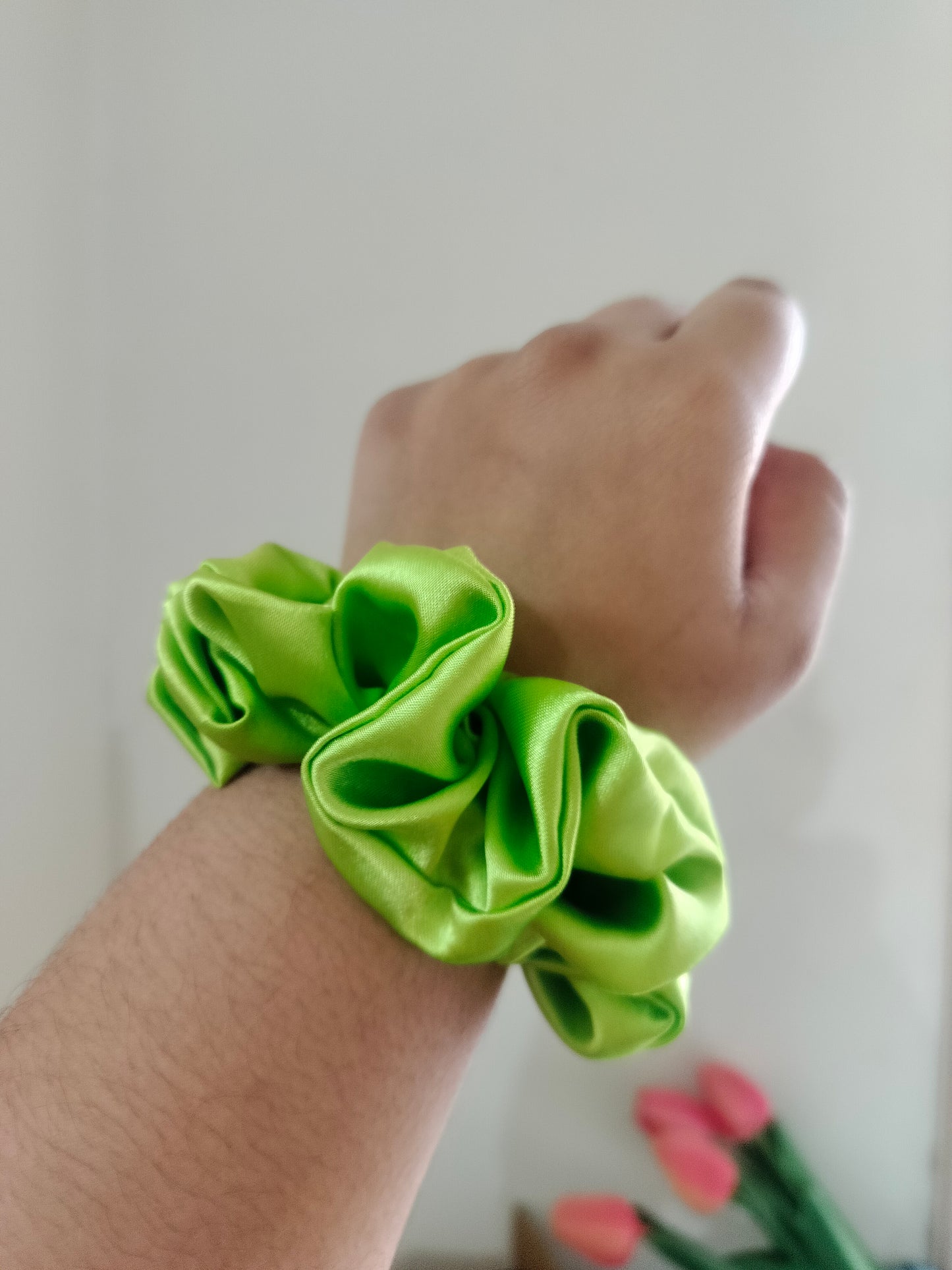 Green Scrunchie