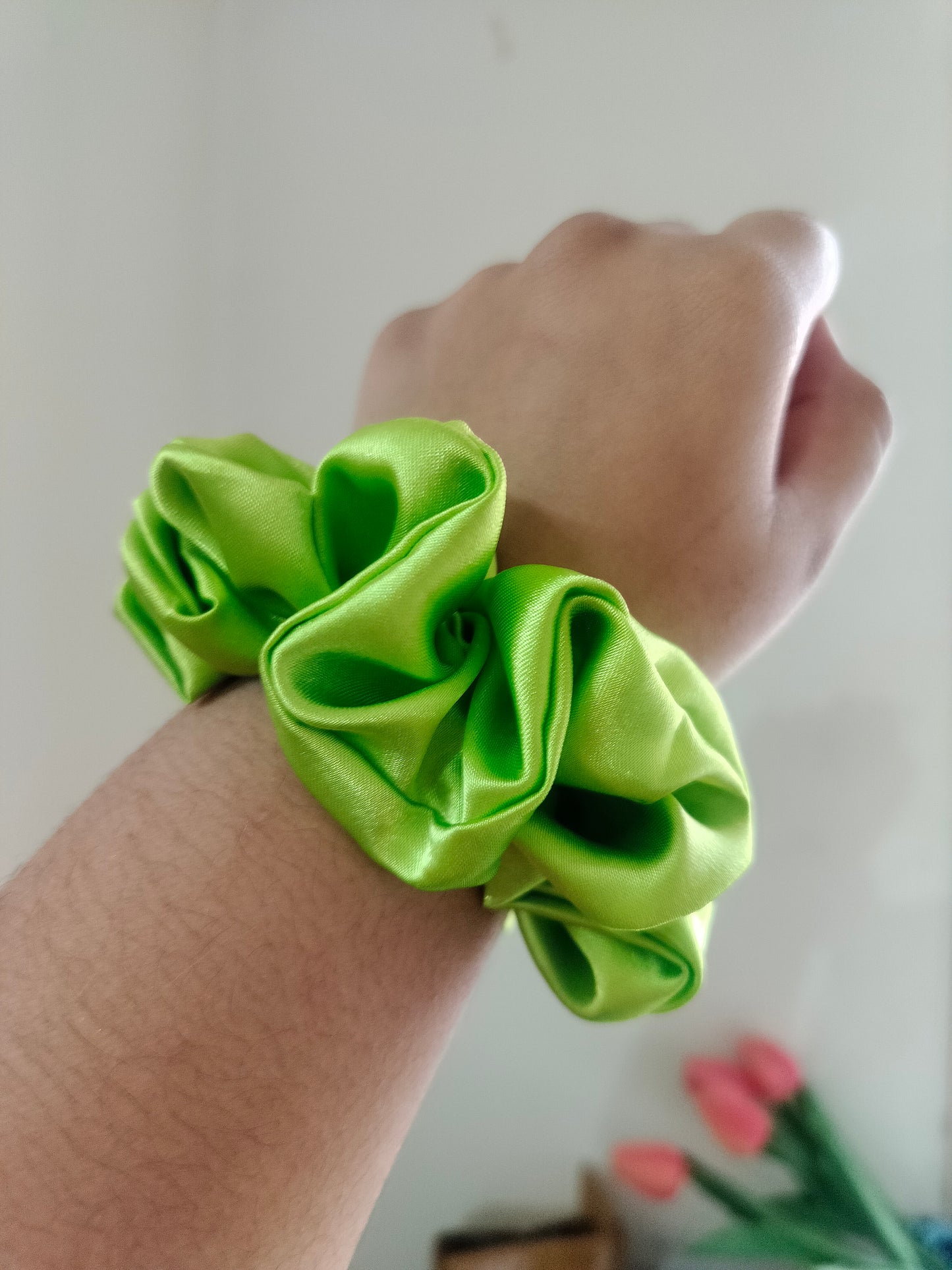 Green Scrunchie
