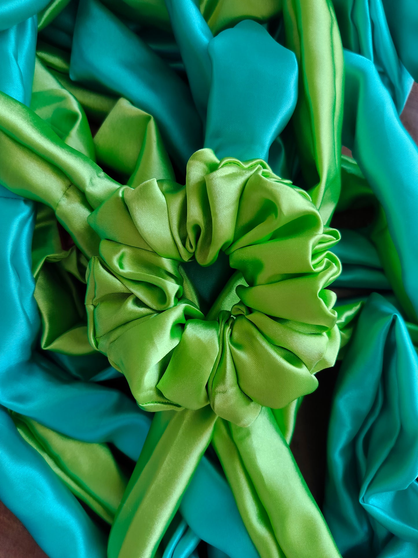Green Scrunchie