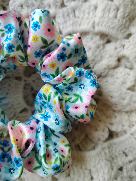 Ditsy Flowers Scrunchie